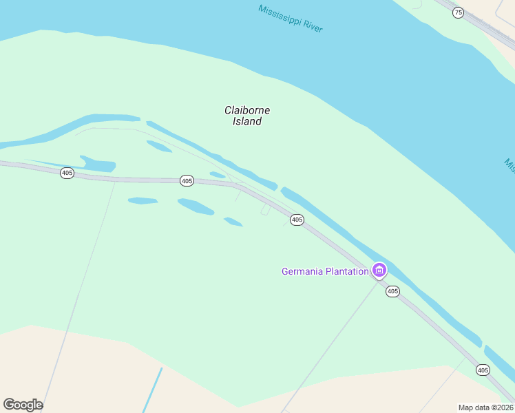 map of restaurants, bars, coffee shops, grocery stores, and more near 9473 Louisiana 405 in Donaldsonville