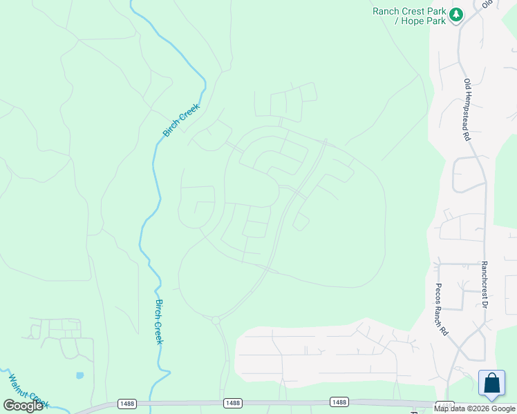 map of restaurants, bars, coffee shops, grocery stores, and more near 2105 Water Thistle Way in Plantersville