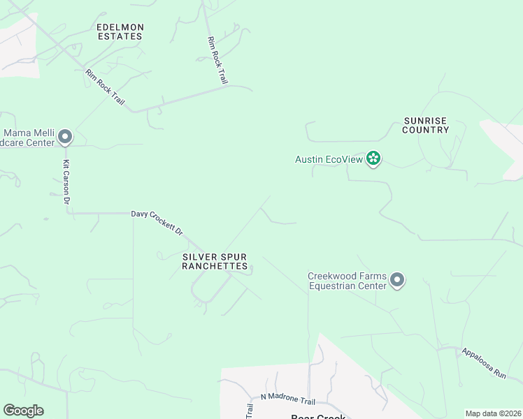 map of restaurants, bars, coffee shops, grocery stores, and more near 12001 Jim Bridger Drive in Austin