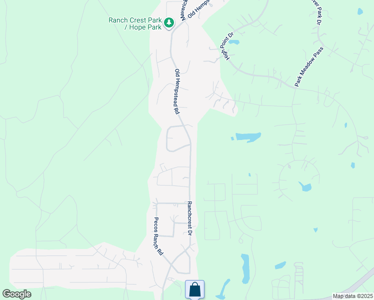 map of restaurants, bars, coffee shops, grocery stores, and more near 27001 Canyon Ranch Circle in Magnolia