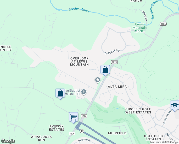 map of restaurants, bars, coffee shops, grocery stores, and more near 11111 Aldenburgh Court in Austin