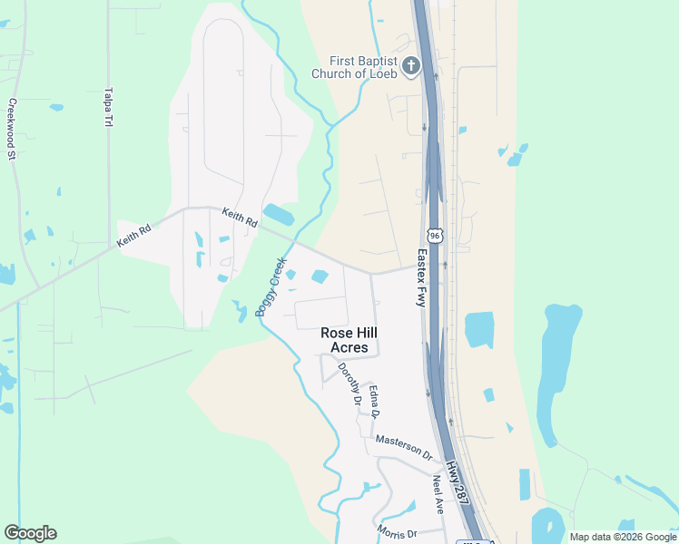 map of restaurants, bars, coffee shops, grocery stores, and more near 110 Hillcrest Drive in Rose Hill Acres