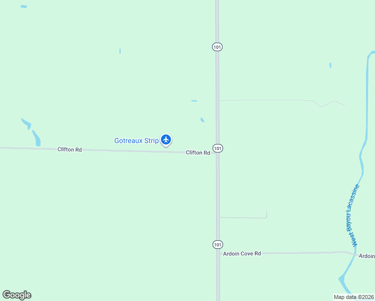 map of restaurants, bars, coffee shops, grocery stores, and more near 19077 Clifton Road in Iowa