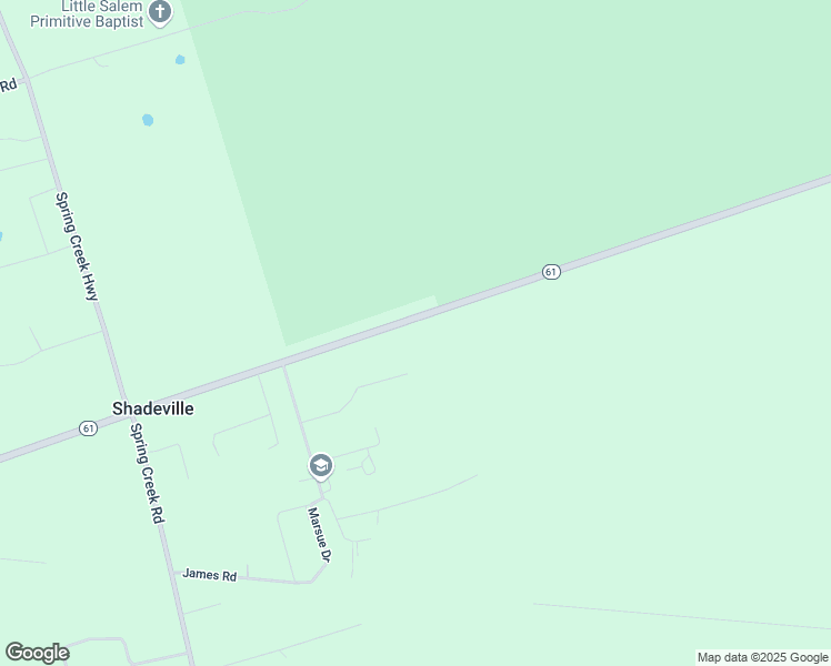 map of restaurants, bars, coffee shops, grocery stores, and more near 1645 Shadeville Road in Crawfordville