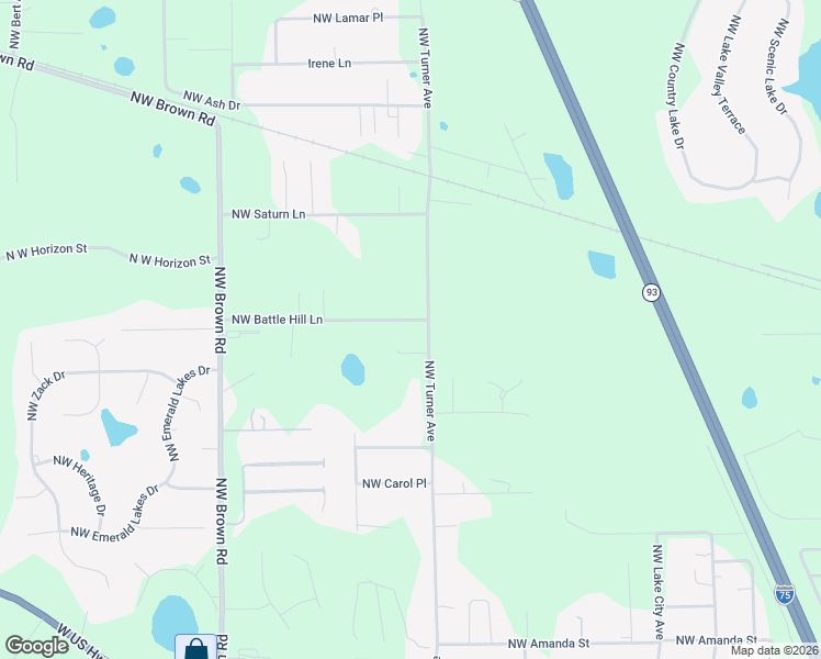 map of restaurants, bars, coffee shops, grocery stores, and more near 147 Northwest Silver Glen in Lake City