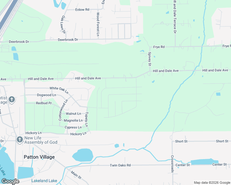 map of restaurants, bars, coffee shops, grocery stores, and more near 16652 Gary in Cooper
