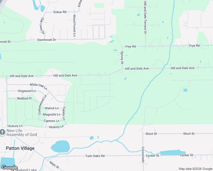 map of restaurants, bars, coffee shops, grocery stores, and more near 25770 John Wayne Drive in Splendora