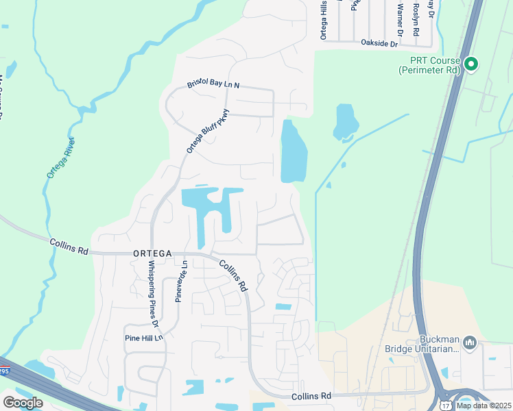 map of restaurants, bars, coffee shops, grocery stores, and more near 8080 Beatle Boulevard in Jacksonville