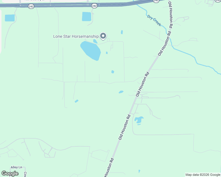 map of restaurants, bars, coffee shops, grocery stores, and more near 16999 Payne Road in Conroe