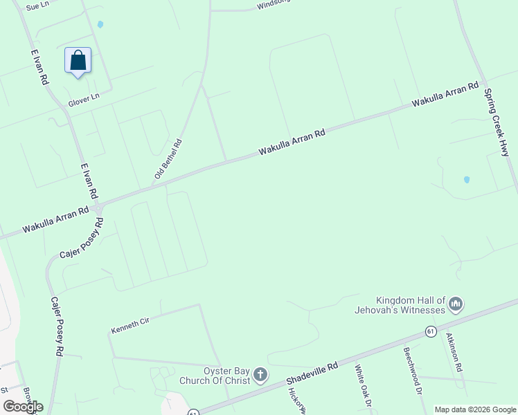 map of restaurants, bars, coffee shops, grocery stores, and more near 92 Stillmont Drive in Crawfordville