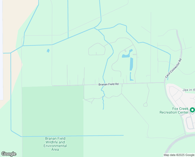 map of restaurants, bars, coffee shops, grocery stores, and more near 11435 Branan Field Rd in Jacksonville