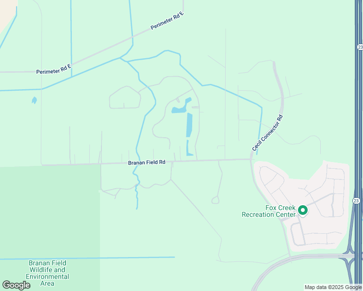 map of restaurants, bars, coffee shops, grocery stores, and more near 11303 Branan Field Road in Jacksonville