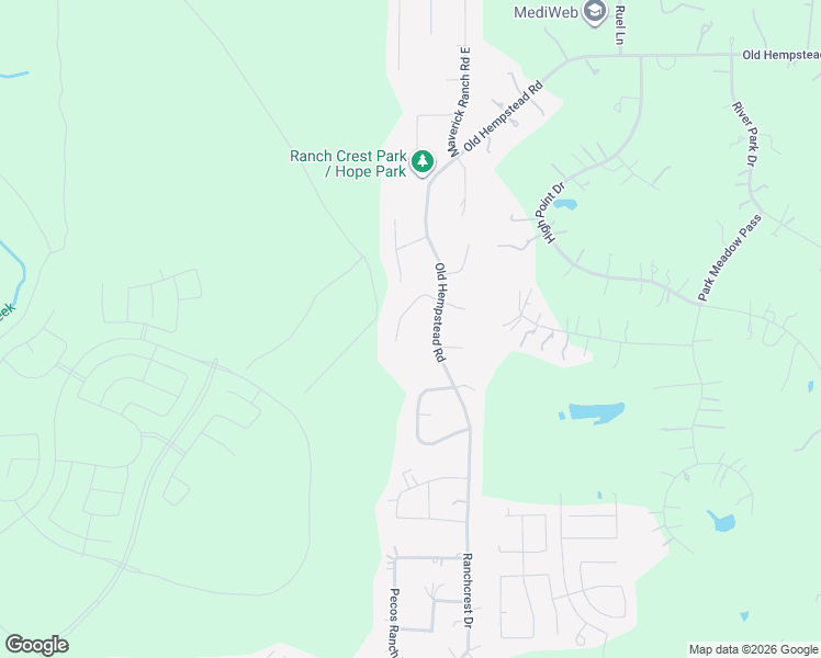 map of restaurants, bars, coffee shops, grocery stores, and more near 27005 del Rio Trail West in Magnolia