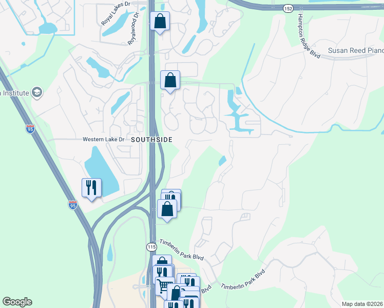 map of restaurants, bars, coffee shops, grocery stores, and more near 9 Paradise Island Boulevard in Jacksonville
