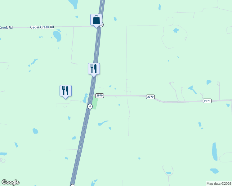 map of restaurants, bars, coffee shops, grocery stores, and more near 29619 Kloecker Road in Hempstead