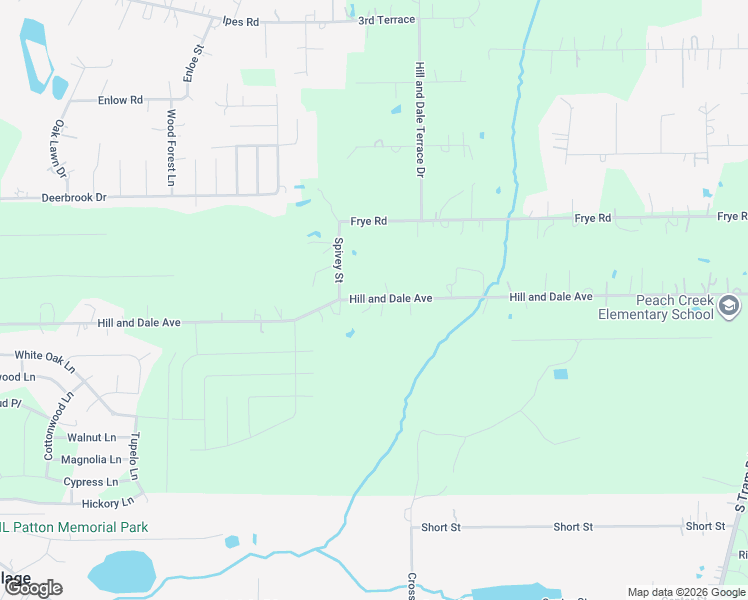 map of restaurants, bars, coffee shops, grocery stores, and more near 26329 Hill and Dale Avenue in Splendora