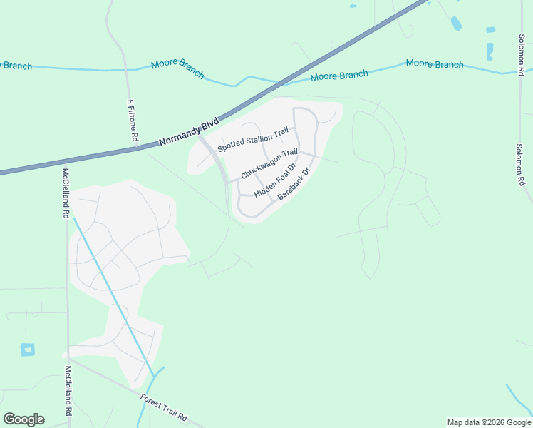 map of restaurants, bars, coffee shops, grocery stores, and more near 15432 Bareback Drive in Jacksonville