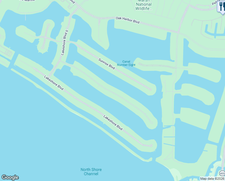 map of restaurants, bars, coffee shops, grocery stores, and more near 2291 Sunset Boulevard in Slidell