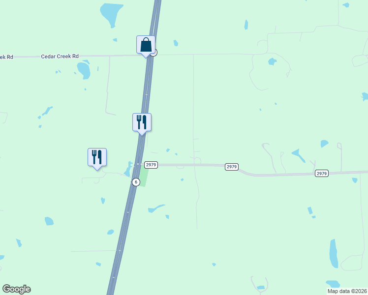 map of restaurants, bars, coffee shops, grocery stores, and more near 29619 Kloecker Road in Hempstead