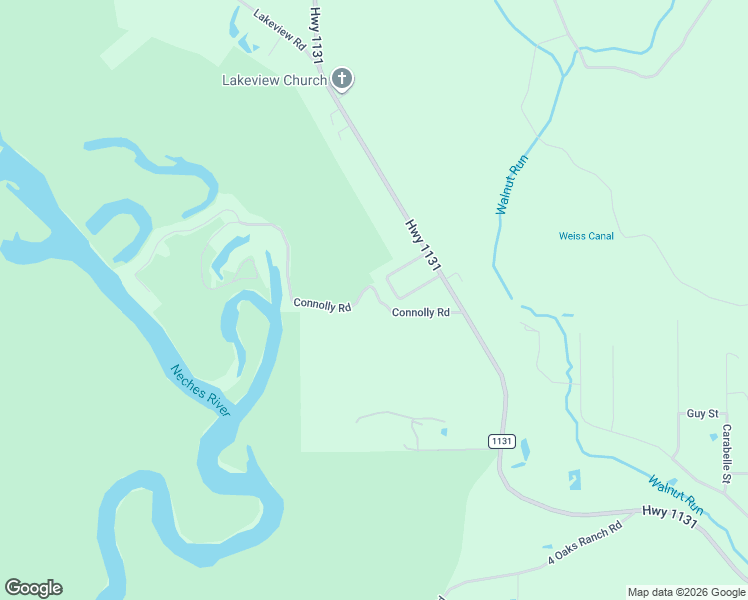 map of restaurants, bars, coffee shops, grocery stores, and more near 205 Connolly Road in Vidor