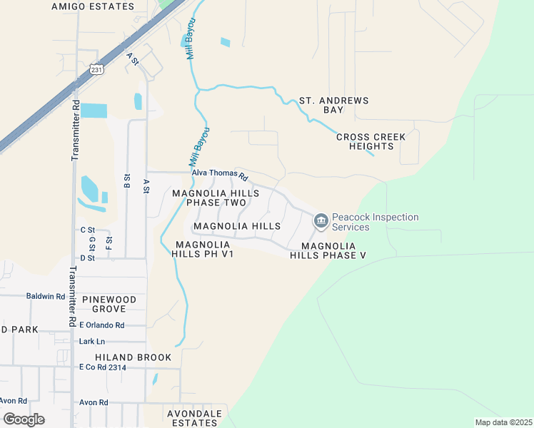 map of restaurants, bars, coffee shops, grocery stores, and more near Caitlin Street in Panama City