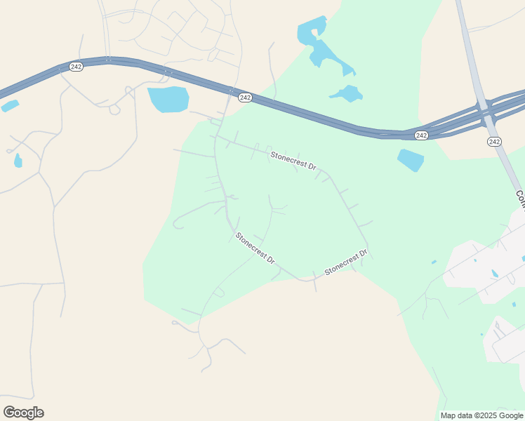 map of restaurants, bars, coffee shops, grocery stores, and more near 13306 Stonecrest Lane in Conroe