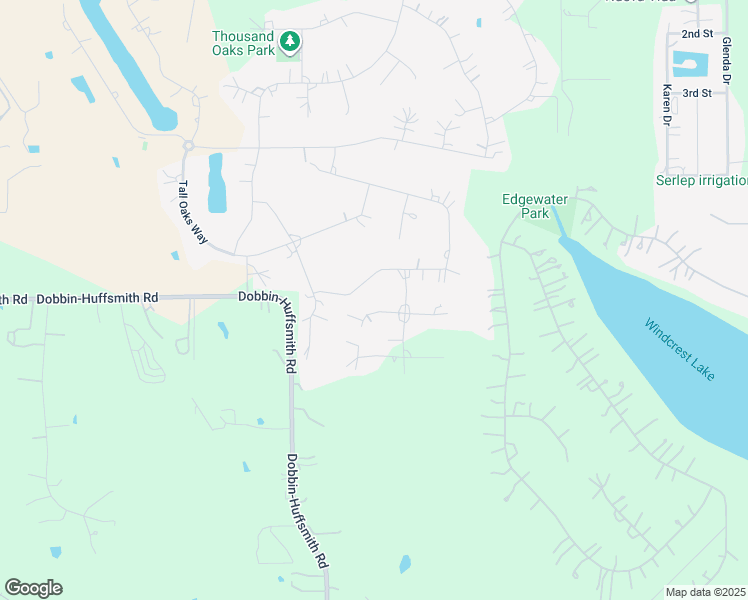 map of restaurants, bars, coffee shops, grocery stores, and more near 12118 Oak Cluster West in Magnolia