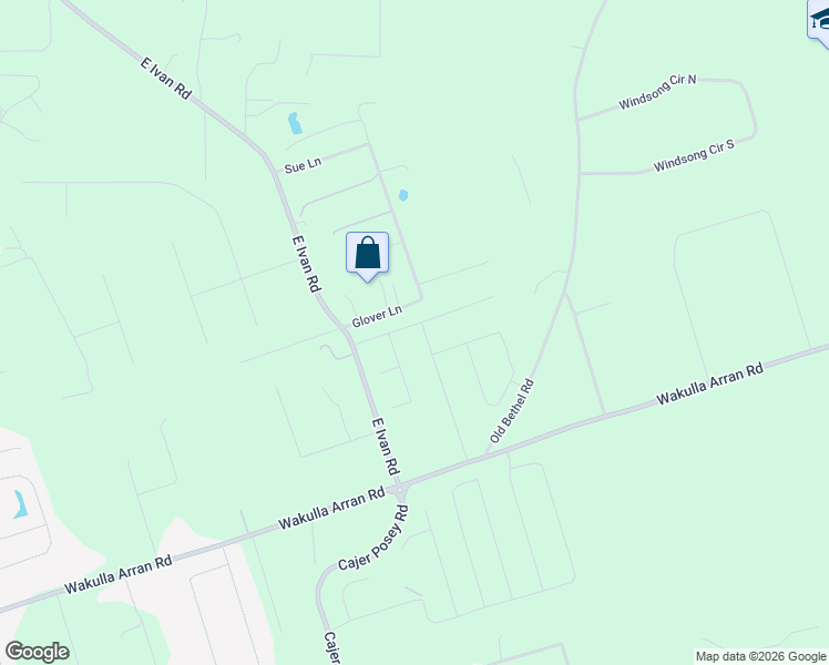 map of restaurants, bars, coffee shops, grocery stores, and more near 86 Manchester Drive in Crawfordville
