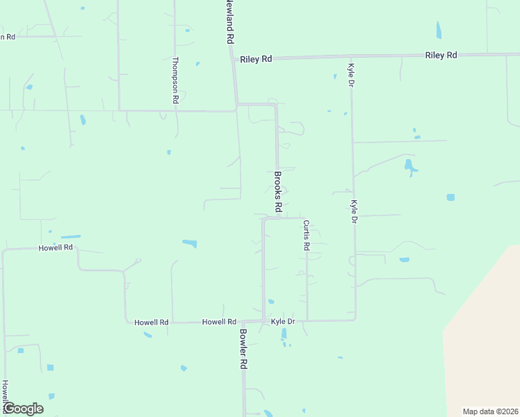 map of restaurants, bars, coffee shops, grocery stores, and more near 25465 Brooks Road in Waller