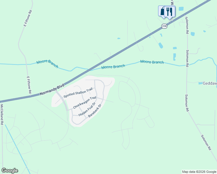 map of restaurants, bars, coffee shops, grocery stores, and more near 15260 Little Filly Court in Jacksonville