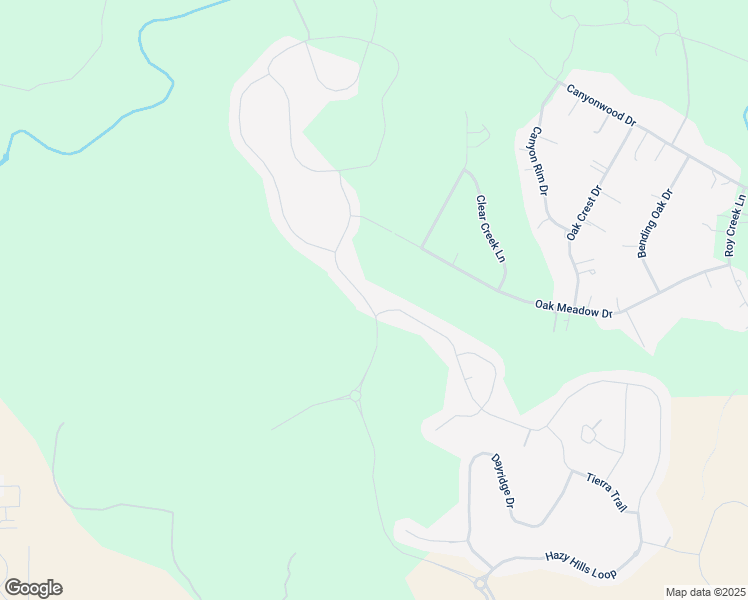 map of restaurants, bars, coffee shops, grocery stores, and more near 1685 Headwaters Blvd in Dripping Springs