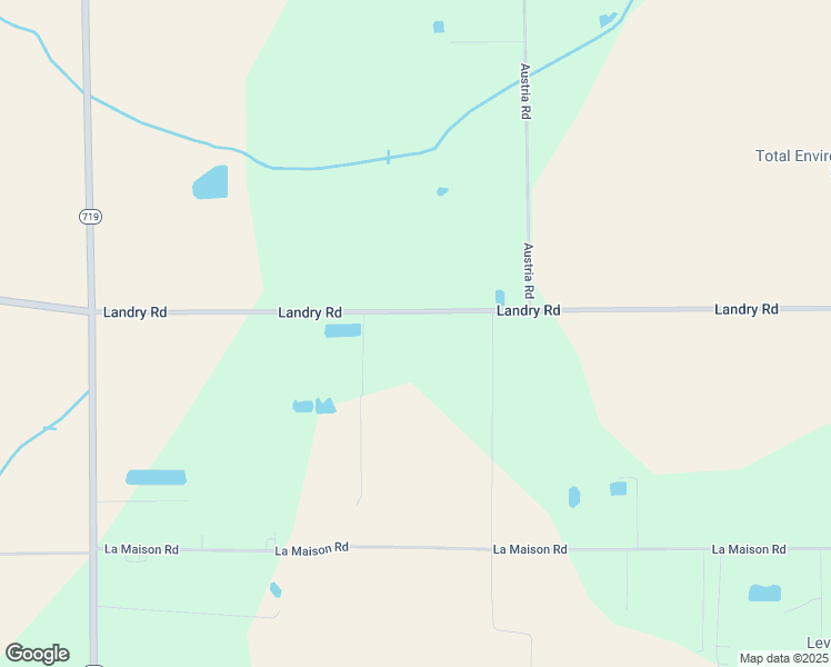 map of restaurants, bars, coffee shops, grocery stores, and more near 6525 Landry Road in Duson