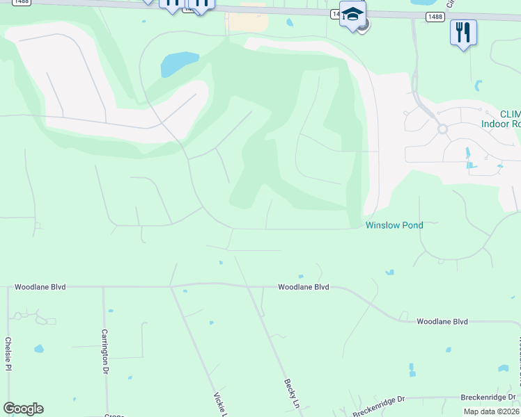 map of restaurants, bars, coffee shops, grocery stores, and more near 32527 Mulligan Trail in Magnolia