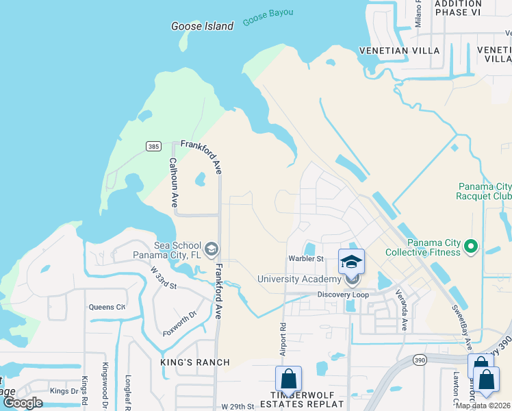 map of restaurants, bars, coffee shops, grocery stores, and more near in Panama City
