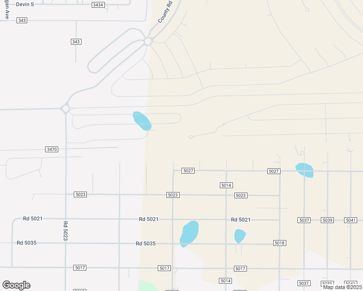 map of restaurants, bars, coffee shops, grocery stores, and more near County Road 3470 North in Cleveland