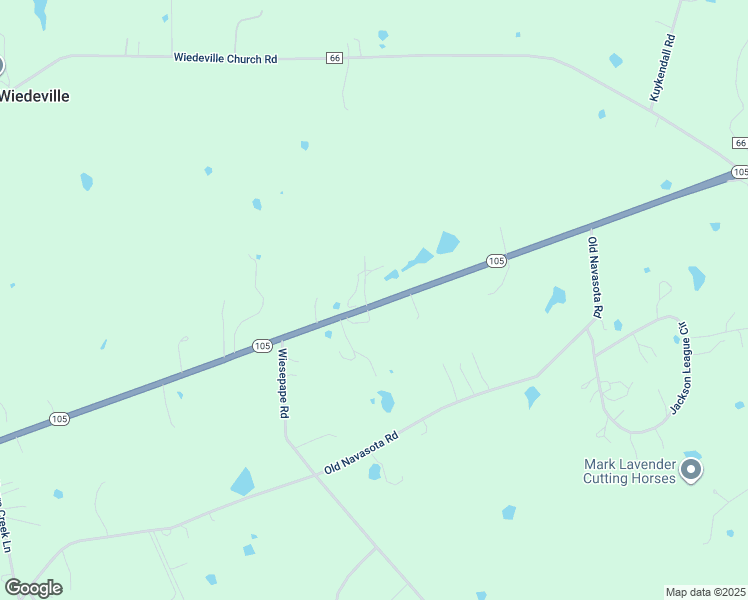 map of restaurants, bars, coffee shops, grocery stores, and more near 6087 Texas 105 in Brenham