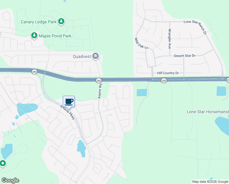 map of restaurants, bars, coffee shops, grocery stores, and more near in Conroe