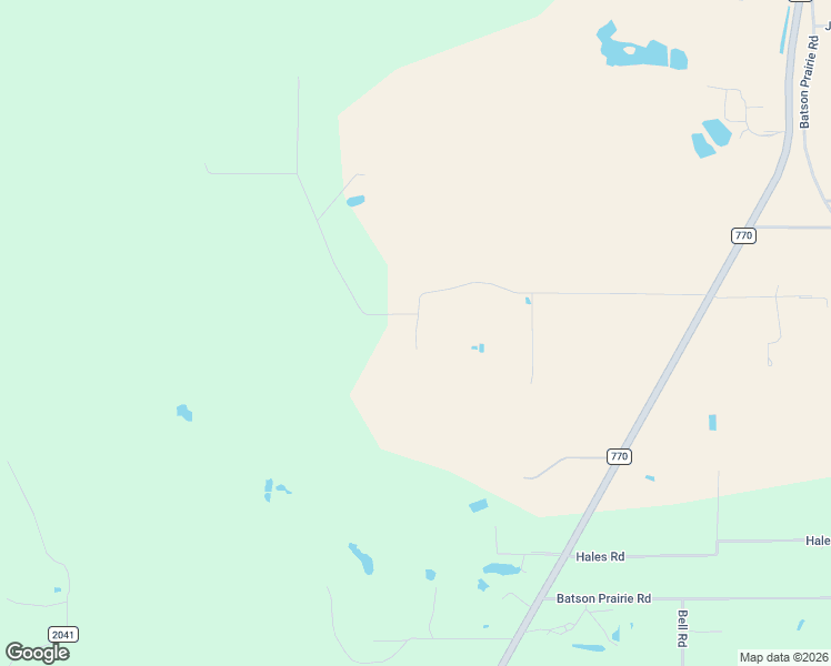 map of restaurants, bars, coffee shops, grocery stores, and more near 11601-11687 Lemon Fregia Rd in Batson