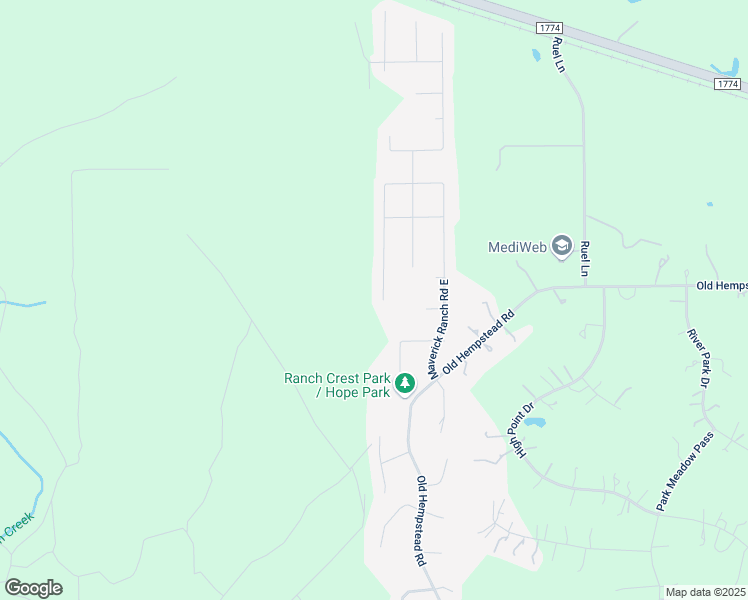 map of restaurants, bars, coffee shops, grocery stores, and more near 18898 Maverick Ranch Road East in Magnolia
