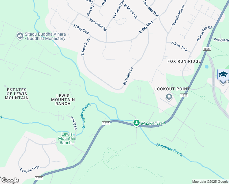 map of restaurants, bars, coffee shops, grocery stores, and more near 7838 El Dorado Drive in Austin