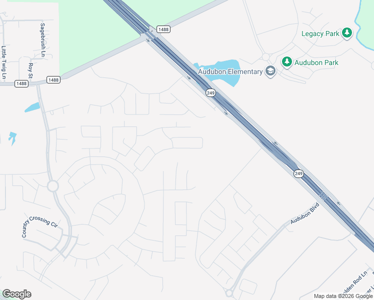 map of restaurants, bars, coffee shops, grocery stores, and more near Aggie Expressway (Toll) in Pinehurst