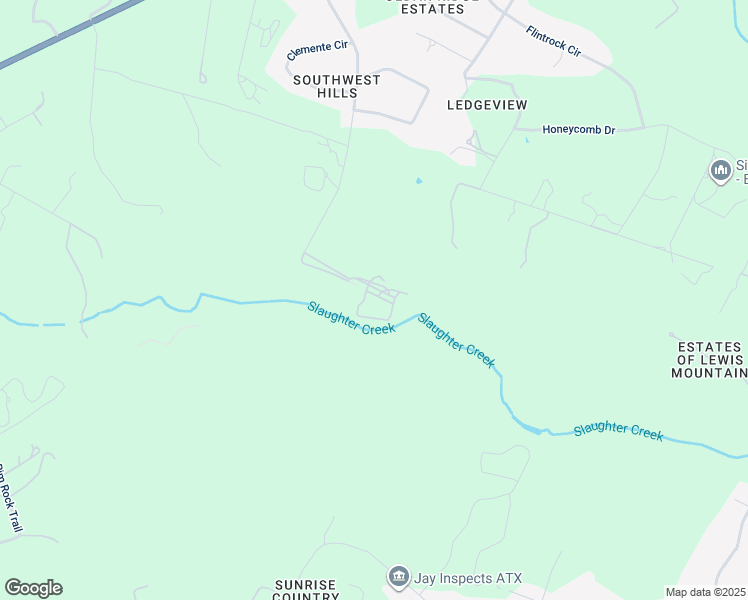 map of restaurants, bars, coffee shops, grocery stores, and more near 10601 Derecho Drive in Austin