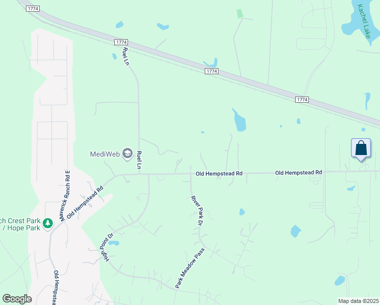 map of restaurants, bars, coffee shops, grocery stores, and more near 34030 Old Hempstead Road in Magnolia