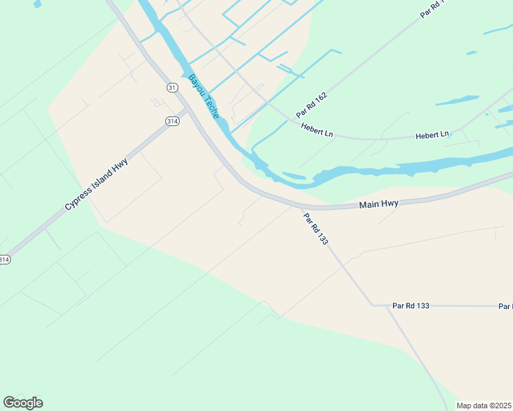 map of restaurants, bars, coffee shops, grocery stores, and more near Dalcourt Road in Saint Martinville