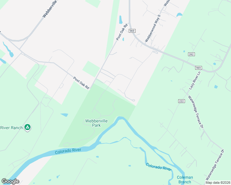 map of restaurants, bars, coffee shops, grocery stores, and more near 2300 Webberwood Drive in Webberville