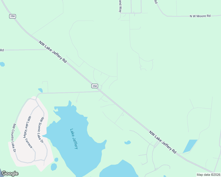 map of restaurants, bars, coffee shops, grocery stores, and more near 121 Northwest Mossy Oak Way in Lake City