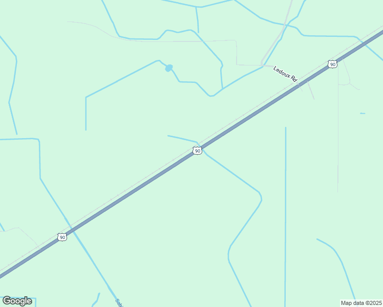 map of restaurants, bars, coffee shops, grocery stores, and more near 1955 Hwy 90 in Vinton