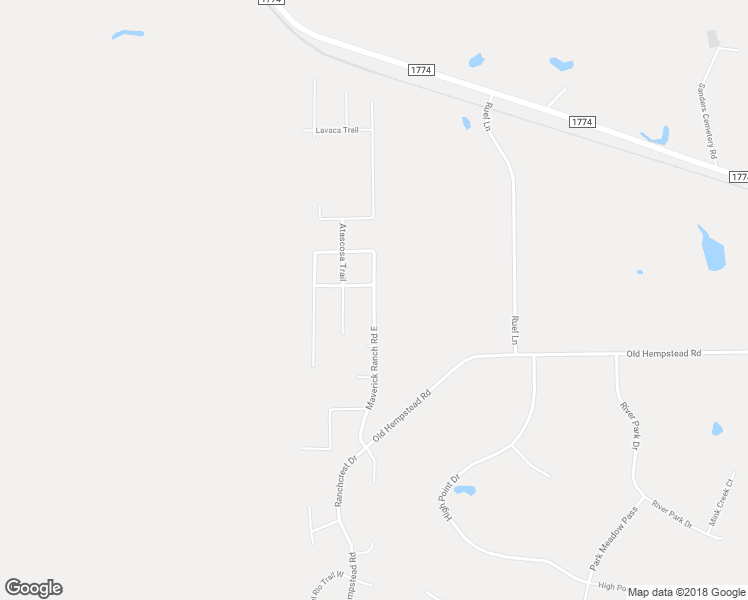 map of restaurants, bars, coffee shops, grocery stores, and more near Maverick Ranch Road East in Magnolia