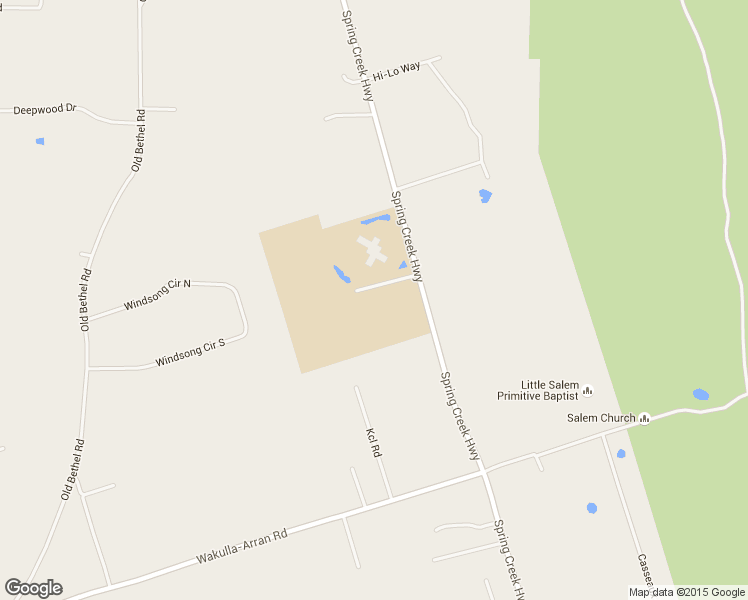 map of restaurants, bars, coffee shops, grocery stores, and more near 45 Warrior Way in Crawfordville