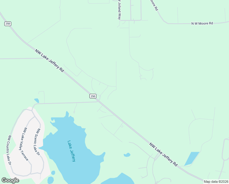 map of restaurants, bars, coffee shops, grocery stores, and more near 121 Northwest Mossy Oak Way in Lake City